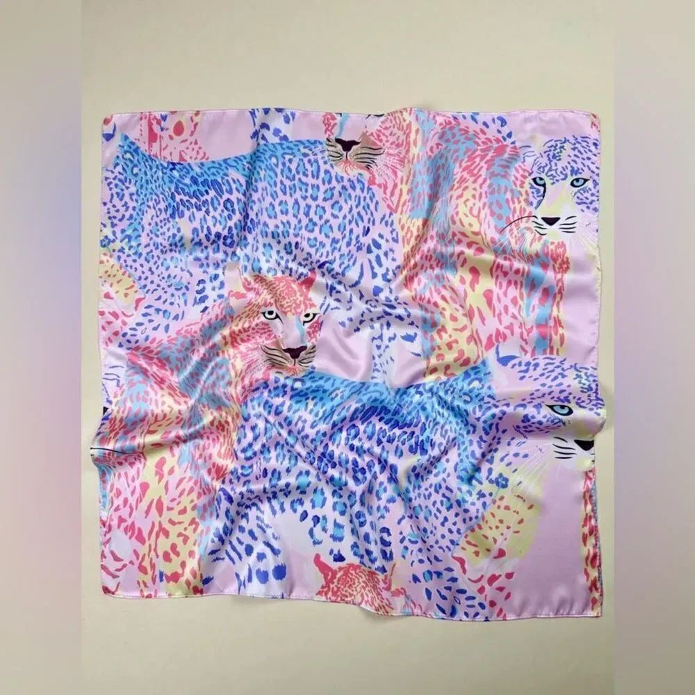 cheetah scarf S13